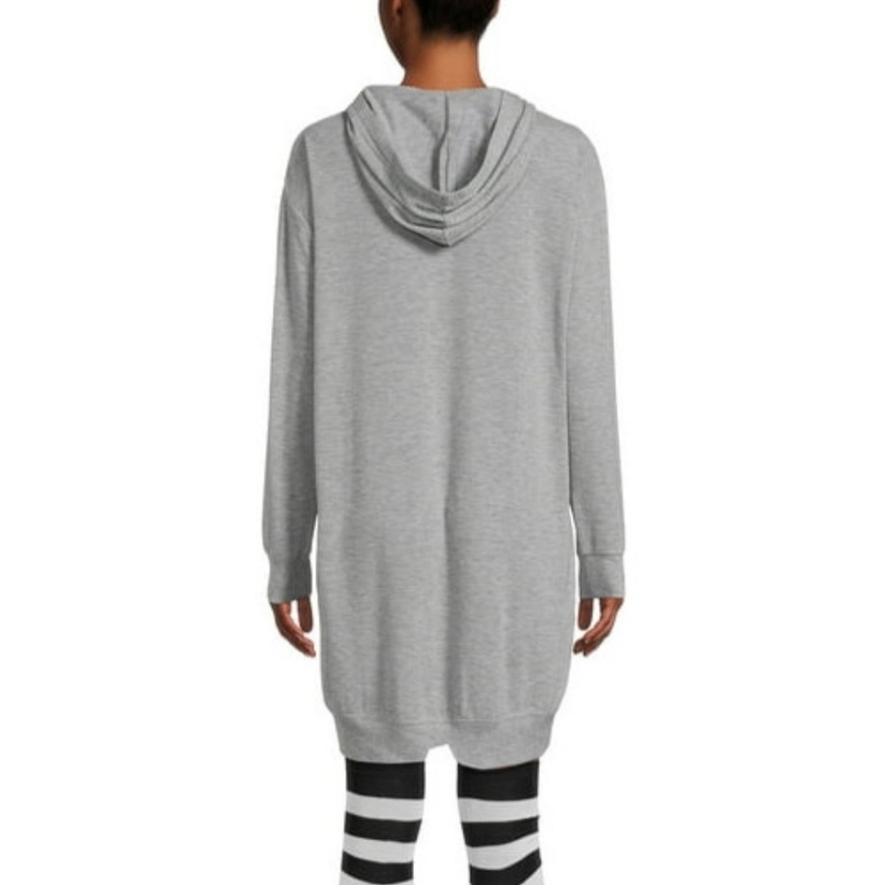 Nightmare Before Christmas long hooded sweater, size M (8/10) Runs Very Big! - Picture 2 of 6